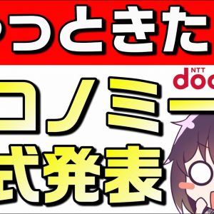 【docomo（ドコモ）】低価格&小容量「エコノミー」の正体