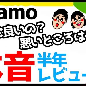 ドコモ「ahamo」を半年間使ってみた感想を正直レビュー！メリット・デメリットを解説！【評価】