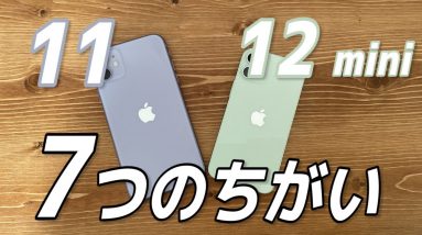 【価格差1万円】iPhone 11 と iPhone 12 mini どっちがいい？比較