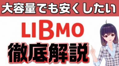 20GB/30GBに注目のMVNO・LIBMO解説