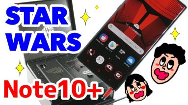 Galaxy Note10+ Star Wars Special Editionをレビュー！ドコモのスター・ウォーズコラボモデルが格好良すぎ！！！！