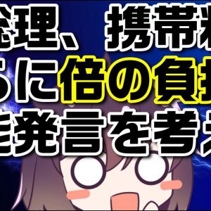 携帯料金はさらに値下げされるの？菅総理と武田総務大臣の発言の真意を考えます。