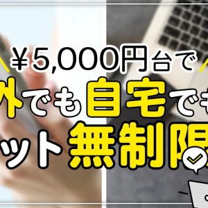 WiMAXと格安SIMの併用で安く無制限でインターネット回線を使う方法