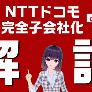 【元NTT事業会社社員が語る】NTTドコモ完全子会社化解説