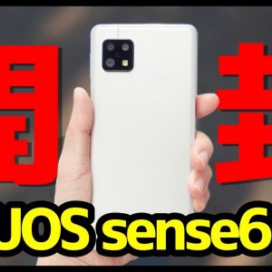 AQUOS sense6レビュー！156g軽量ミドルレンジ来たる！コスパ最強になれたのか？Pixel 5aとも比較！【カメラ画質】【動作】【スピーカー音質】