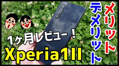 Xperia 1 IIを1ヶ月使って感じたメリット・デメリット（良い点・悪い点）【使用感レビュー】【Xperia1II the good and the bad】