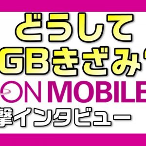 【イオンモバイル直撃インタビュー】新プランはどうして1GBきざみ？