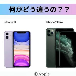 iPhone 11を11Proどっち買い？実機のカメラ機能や写真を比較