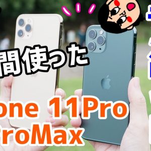 iPhone 11 Proと11 Pro Max使って感じたメリット・デメリット（良い点・悪い点）【使用感レビュー】【iPhone11Pro】【iPhone11ProMax】