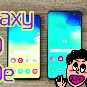 【何が違うの？】Galaxy S10とGalaxy S10eを徹底比較レビュー！気になるスペック・仕様の違いやサイズ感について！