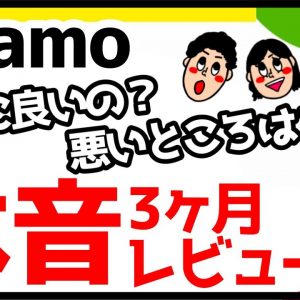 ドコモ「ahamo」を3ヶ月使ってみた感想を正直レビュー！メリット・デメリットを解説！【評価】