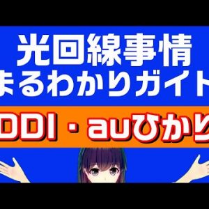 【KDDI・auひかり】KDDI・auひかり光回線事情解説ガイド