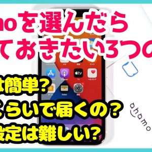 ドコモ「ahamo」を選んだら知っておきたい3つのこと！契約は簡単？どれぐらいで届くの？初期設定は難しい？