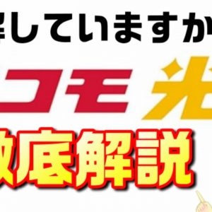 ドコモ光の仕組みを解説【新料金プラン（ギガホプレミア、ahamo（アハモ））と一緒に検討】