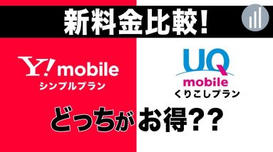 Y!mobile（ワイモバイル）iPhone 12取り扱い開始！新料金「シンプル」プランUQモバイルと比べてどっちがお得？