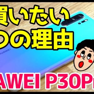 HUAWEI P30 Proを今こそ買いたい5つの理由！今なら4,8万円で手に入る最強コスパカメラスマホ！【P30Pro長期レビュー】