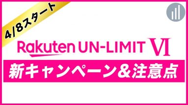 今から申し込みでも3カ月無料！楽天モバイル4/8提供開始のキャンペーン