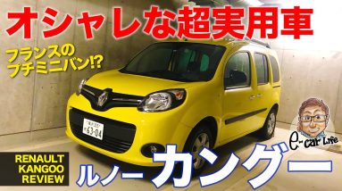 ルノー カングー 【車両レビュー】かわいいのに超実用的!! フランス製プチミニバンを徹底チェック!! RENAULT KANGOO E-CarLife with 五味やすたか