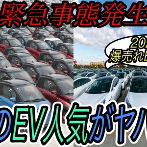 【日本メーカーマジで大丈夫？】自動車大国中国の電気自動車人気が爆裂中　2021年大人気となるEVを徹底予想