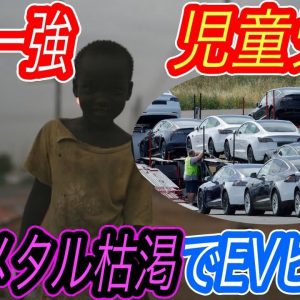 【EV推進の闇？】中国偏在一人勝ち・児童労働　電気自動車用レアメタルの大問題は本当か？　レアメタルに対する世界の最新動向を徹底考察