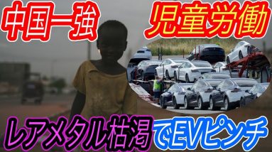 【EV推進の闇？】中国偏在一人勝ち・児童労働　電気自動車用レアメタルの大問題は本当か？　レアメタルに対する世界の最新動向を徹底考察