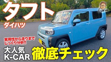 ダイハツ タフト 【レビュー&試乗】大人気軽カーの魅力を徹底チェック!! 実用性や走りの実力をじっくり検証!! DAIHATSU TAFT E-CarLife with 五味やすたか