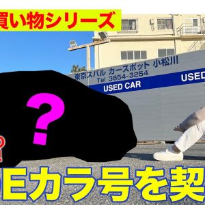 【お買い物シリーズ】2022年最初のEカラ号購入!! 狙うのは一瞬で売り切れたあの限定車!? E-CarLife with 五味やすたか