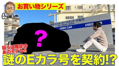 【お買い物シリーズ】2022年最初のEカラ号購入!! 狙うのは一瞬で売り切れたあの限定車!? E-CarLife with 五味やすたか