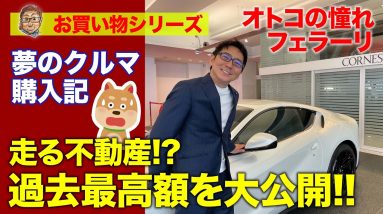 【お買い物シリーズ】夢の フェラーリ 購入!? 過去最高額!! 衝撃のお値段公開!! E-CarLife with 五味やすたか