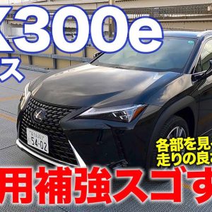 レクサス UX 300e 【車両レビュー】レクサス初のEVは専用補強がスゴイ!! その中身をじっくりと解説!! LEXUS UX300e E-CarLife with 五味やすたか