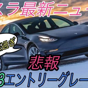 【最新情報】テスラ最新ニュース【モデル3のエントリーモデルを突如廃止・スーパーチャージャーが全世界で2万器突破・新たなギガファクトリーがインドネシアに誕生する可能性】