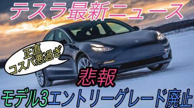 【最新情報】テスラ最新ニュース【モデル3のエントリーモデルを突如廃止・スーパーチャージャーが全世界で2万器突破・新たなギガファクトリーがインドネシアに誕生する可能性】