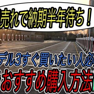 【悲報】テスラ最新ニュース【モデル3大人気のため納期半年待ちへ・イーロンマスク肝いりのレストラン付き世界最大級のスーパーチャージャーがオープンか】