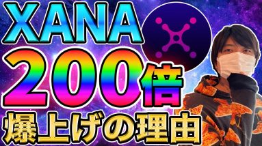 【XANA】エバードームへ乗り遅れた方へ、次に100倍以上目指せるメタバース銘柄XANAについて解説