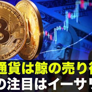 ビットコインは「鯨の売り待ち」？イーサリアムに世界が注目！