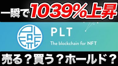 【PLT】当選した人は売った方がいい？コインチェックIEOのパレットトークンは買いか？売りか？【仮想通貨】