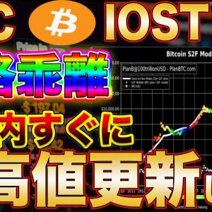 【最強の指標】ビットコインまだまだ爆上げの余地あり!最高値更新する根拠徹底解説します!【仮想通貨】【IOST】