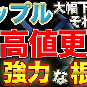 【もう安心】リップルが最高値を更新するガチガチの根拠