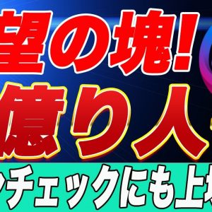 【将来性SSSクラス】年内100倍も!!バックには『コインチェック・本田圭佑・ギャビンウッド』と上がらない理由がありません!【仮想通貨】