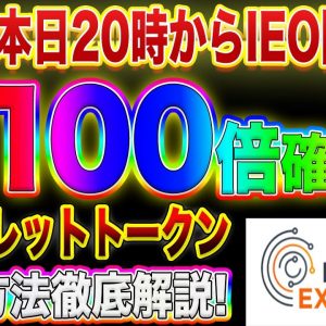 【本日20時からIEO】次期パレットトークン遂に解禁!購入できれば爆益間違いなし!この動画を見れば買い方分かります!【仮想通貨】【IOST】