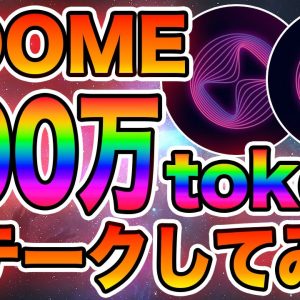 【Everdome】1,000,000トークンのエバードームをステーキングしてみた結果