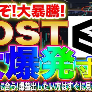 【大暴騰の前兆】IOST上昇シグナル発生!これからの値動きをプロトレーダーが完全的中させます!【仮想通貨】