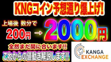 【予想通り10倍上げ】カンガコインの勢いが止まらない!パレットトークン、IOSTよりも今はこのコインに注目してください!【仮想通貨】