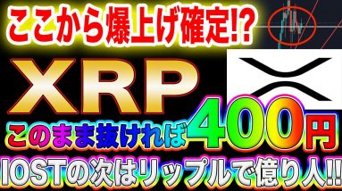 【XRPでも天国へ】リップルがイーサリアム超え!?今最大の利益が出せる押し目買いポジションを徹底解説します!【仮想通貨】