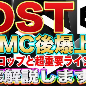 【今がチャンス!?】FOMC後、IOSTはほぼ全戻し!この超重要ラインであの動きをしたら史上最高値更新です!【仮想通貨】