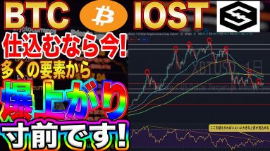 【BTC,IOST】購入するか迷われてる方必見!これからビットコインが爆上がりする可能性かなり高いです!【仮想通貨】