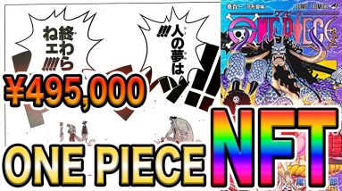 【ONE PIECE NFT】50万円のNFTに当選！欲しい方を限定募集します。