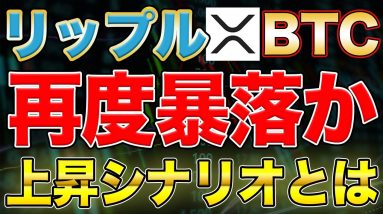 【暴落】特定の条件下で再度上昇する可能性も【リップル,ビットコイン,仮想通貨】