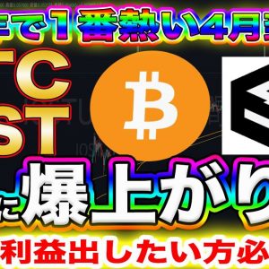 【資産100倍大チャンス到来】今月中に億り人も夢じゃない!ビットコイン、IOST爆上げ直前です!【仮想通貨】