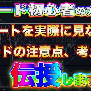 【初心者の方向け】トレードの極意伝授します!【仮想通貨】